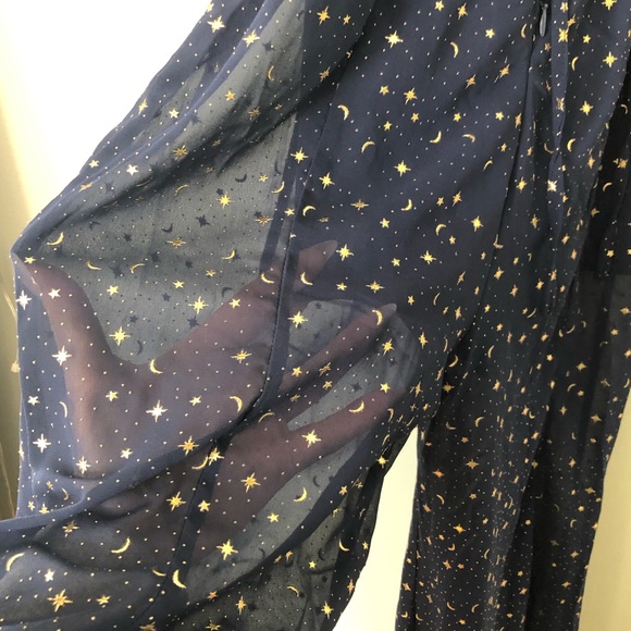 Dreamy Celestial Stars and Moons Dressy Jumpsuit - Picture 12 of 12